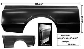 BED SIDE - FLEETSIDE / SHORT BED (RIGHT)