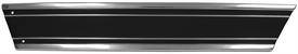 REAR LOWER BED MOLDING - BLACK INSERT