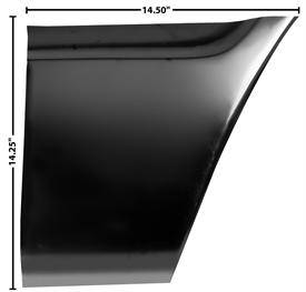 FENDER REPAIR PANEL - LOWER REAR