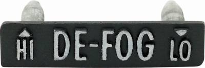 DEFROSTER BEZEL - HI & LO