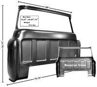CAB PANEL - OUTER REAR WINDOW