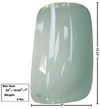 REAR CORNER GLASS  LEFT