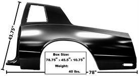 QUARTER PANEL ( full with window cutout)