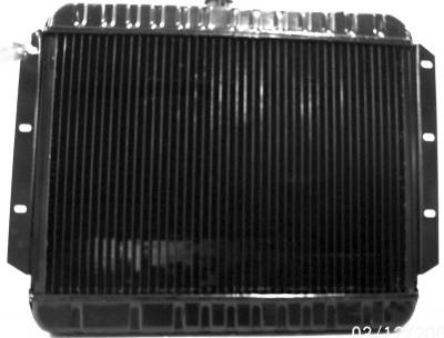RADIATOR - 4 ROW - STANDARD - WITHOUT AIR CONDITIONING