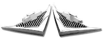 V8 ORNAMENT UNDER TAIL LIGHT