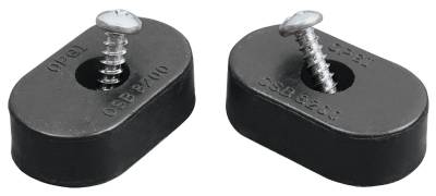 SEAT BACK BUMPERS WITH SCREWS