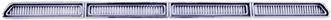 HOOD LOUVER ORNAMENT - INSERTS  (CHROME)