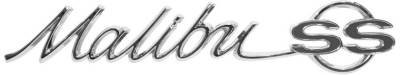 QUARTER PANEL EMBLEM - MALIBU SS