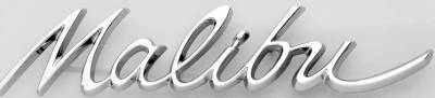 QUARTER PANEL EMBLEM - MALIBU