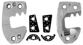 DOOR LATCH STRIKER PLATES