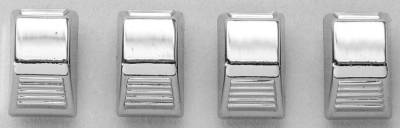 HEATER CONTROL KNOBS CHROME PLATED