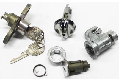 LOCK SET - GLOVE BOX & TRUNK