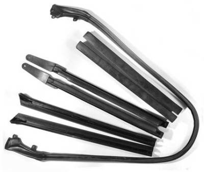 ROOF RAIL WEATHERSTRIP WITH HEADER SEAL