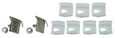 BELOW REAR WINDOW MOLDING CLIPS