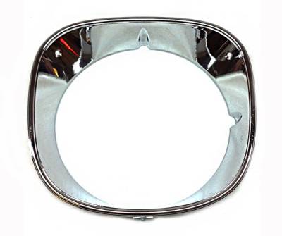 HEADLIGHT BEZEL - CHROME (DRIVER)