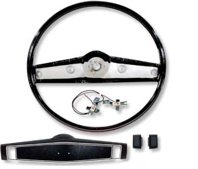 STEERING WHEEL KIT - BLACK - Image 2