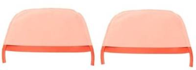 BUCKET SEAT HEADREST COVERS - ORANGE - Image 2
