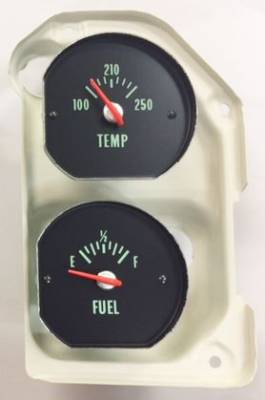 TEMP / FUEL GAUGE W/HOUSING - Image 2