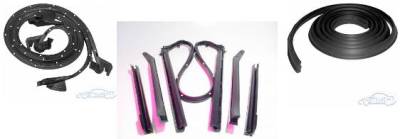 WEATHERSTRIP KIT - 3 PIECE - WITH HEADER SEAL