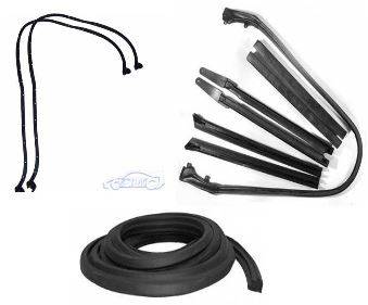 WEATHERSTRIP KIT - 3 PIECE