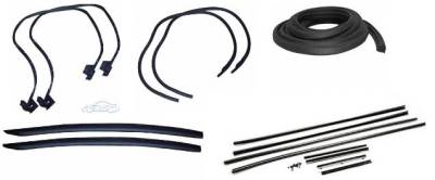 WEATHERSTRIP KIT - 5 PIECE - WITH REPLACEMENT WINDOWFELTS