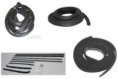 WEATHERSTRIP KIT - 4 PIECE - WITH OEM WINDOWFELTS