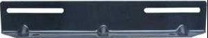 LICENSE PLATE BRACKET - FRONT (BLACK)