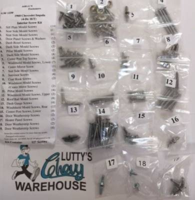 INTERIOR TRIM SCREW KIT