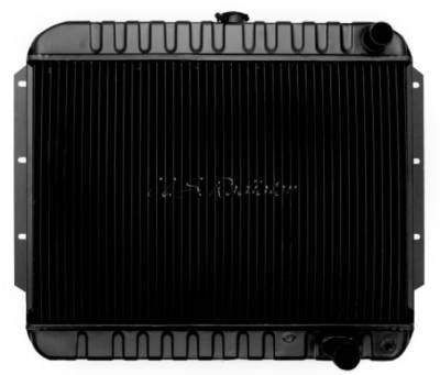 RADIATOR - 4 ROW - AUTOMATIC - WITHOUT AIR CONDITIONING