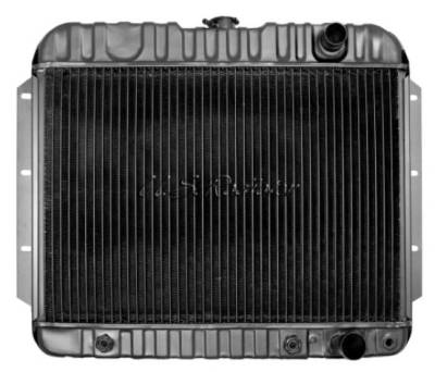 RADIATOR - 4 ROW - AUTOMATIC - WITHOUT AIR CONDITIONING