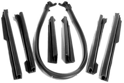 ROOF RAIL WEATHERSTRIP WITH HEADER SEAL