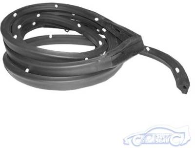 LOWER TAIL GATE WEATHERSTRIP WITH  MOLDED ENDS
