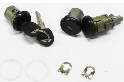 LOCK SET - DOORS & TRUNK (LATER STYLE KEY)