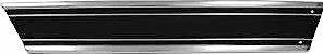 REAR LOWER BED MOLDING - BLACK INSERT