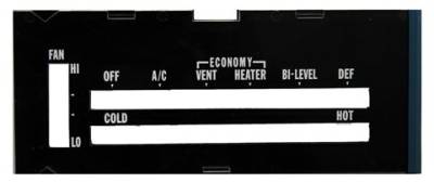 HEATER LENS (WITH AIR CONDITIONING)
