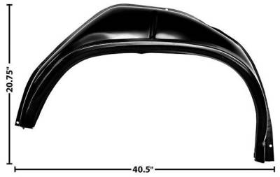 REAR WHEELHOUSE  OUTER RIGHT