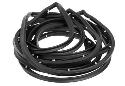 DOOR WEATHERSTRIP WITH MOLDED CORNERS