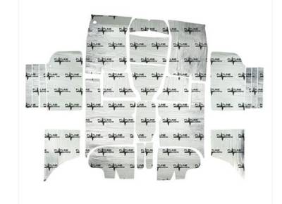 FLATLINE BARRIER COMPLETE CONVERTIBLE INTERIOR INSULATION AND SOUND DAMPENING KIT - FLATLINE BARRIER