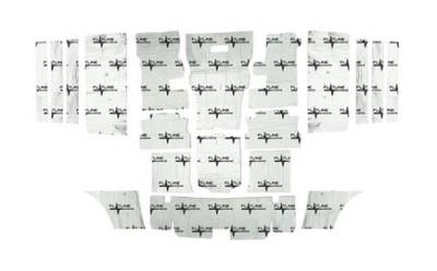 FLATLINE BARRIER COMPLETE CONVERTIBLE INTERIOR INSULATION AND SOUND DAMPENING KIT - FLATLINE BARRIER