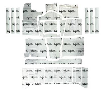 FLATLINE BARRIER COMPLETE INTERIOR INSULATION AND SOUND DAMPENING KIT (LOW TUNNEL) FLATLINE BARRIER