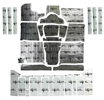 FLATLINE BARRIER COMPLETE INTERIOR INSULATION AND SOUND DAMPENING KIT (LOW TUNNEL) FLATLINE BARRIER