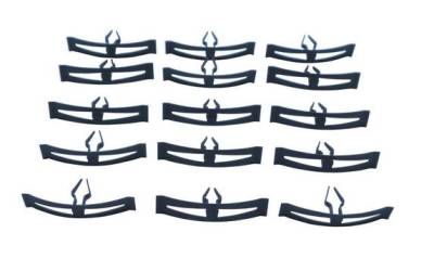 HOOD TO COWL SEAL CLIPS - STEEL