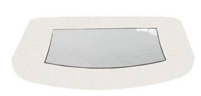CONVERTIBLE TOP PLASTIC WINDOW - WHITE