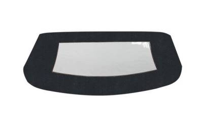 CONVERTIBLE TOP PLASTIC WINDOW - BLACK