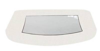 CONVERTIBLE TOP PLASTIC WINDOW - WHITE