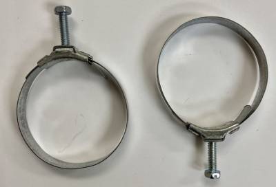 GAS TANK FILLER PIPE HOSE CLAMPS - Image 2