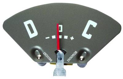 AMP / BATTERY GAUGE - RED NEEDLE