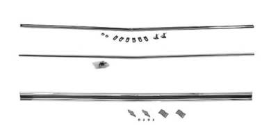 TRUNK LID MOLDING SET - 3 PIECE