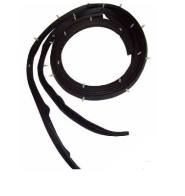 WEATHERSTRIP KIT - 6 PIECE - WITH OEM WINDOWFELTS - Image 6