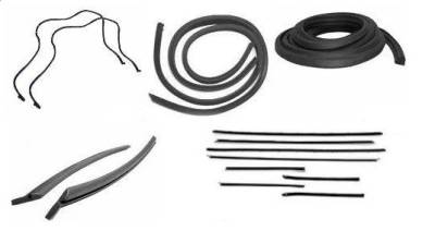 WEATHERSTRIP KIT - 5 PIECE - WITH REPLACEMENT WINDOWFELTS